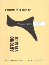 SONATA IN G MINOR TENOR SAX SOLO cover